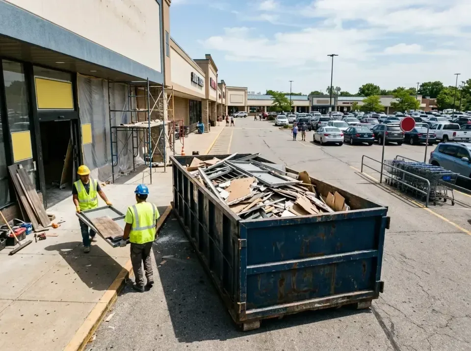 retail-store-renovation-debris-003 — frequently asked questions, Roll-off Dumpster Rentals in Fairview, CA